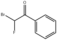 에타논,2-브로모-2-플루오로-1-페닐-(9Cl) 구조식 이미지