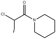 Piperidine, 1-(chlorofluoroacetyl)- (7CI,8CI,9CI) Structure