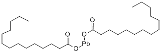 lead dimyristate Structure