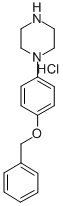 1-(4-BENZYLOXYPHENYL)PIPERAZINE-HYDROCHLORIDE Structure