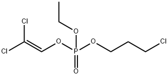 인산3-클로로프로필2,2-디클로로에테닐에틸에스테르 구조식 이미지