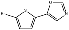 5-(5-BROMO-2-THIENYL)-1,3-OXAZOLE Structure