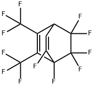 1,6,7,7,8,8-헥사플루오로-2,3-비스(트리플루오로메틸)비시클로[2.2.2]옥타-2,5-디엔 구조식 이미지