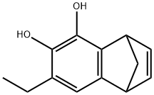 1,4-Methanonaphthalene-5,6-diol, 7-ethyl-1,4-dihydro- (8CI) 구조식 이미지