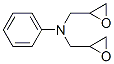 N,N-비스(옥시란-2-일메틸)아닐린 구조식 이미지