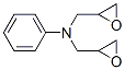 N,N-bis(oxiran-2-ylmethyl)aniline Structure