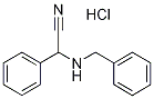 alpha-(Benzylamino)phenylacetonitrile hydrochloride 구조식 이미지