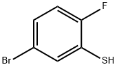 5-Bromo-2-fluoro-benzenethiol 구조식 이미지