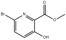 Methyl 6-broMo-3-hydroxypicolinate Structure
