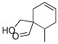 3-Cyclohexene-1-carboxaldehyde, 1-(hydroxymethyl)-6-methyl- (9CI) Structure