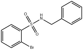 N-Benzyl-2-bromobenzenesulfonamide Structure