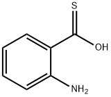 2-아미노티오벤조산 구조식 이미지