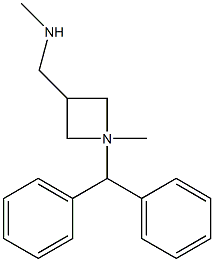 1-(DIPHENYLMETHYL)-N,N-DIMETHYL-3-AZETIDINEMETHANAMINE Structure