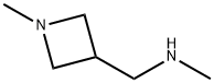 1-(azetidin-3-yl)-N,N-dimethylmethanamine 구조식 이미지