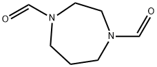 1H-1,4-Diazepine-1,4(5H)-dicarboxaldehyde, tetrahydro- (9CI) 구조식 이미지