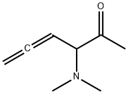 4,5-헥사디엔-2-온,3-(디메틸아미노)-(9CI) 구조식 이미지