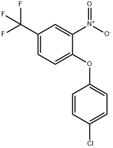 1-(4-chlorophenoxy)-2-nitro-4-(trifluoromethyl)benzene  Structure