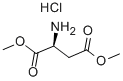 Dimethyl L-aspartate hydrochloride 구조식 이미지