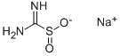 아미노이미노메탄설핀산나트륨 구조식 이미지