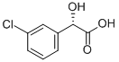 (S)-3-CHLOROMANDELIC ACID Structure