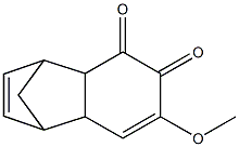 1,4-메탄나프탈렌-5,6-디온,1,4,4a,8a-테트라하이드로-7-메톡시-,엔도-(8Cl) 구조식 이미지