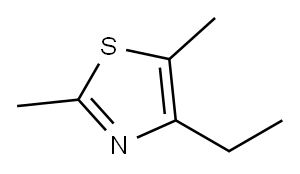 2,5-Dimethyl-4-ethylthiazole Structure