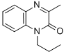 2(1H)-QUINOXALINONE, 3-METHYL-1-PROPYL- Structure