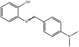 2-[(4-DIMETHYLAMINO-BENZYLIDENE)-AMINO]-PHENOL Structure