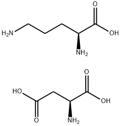 L-Ornithine L-aspartate salt 구조식 이미지