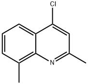 4-CHLORO-2,8-DIMETHYLQUINOLINE Structure