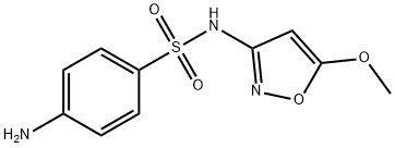 N1-(5-methoxyisoxazol-3-yl)sulphanilamide Structure