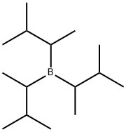 tris(1,2-dimethylpropyl)borane 구조식 이미지