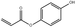 p-hydroxyphenyl acrylate Structure