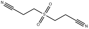 3,3'-SULFONYLDIPROPIONITRILE Structure