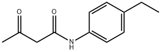 N-(4-에틸페닐)-3-옥소부탄아미드 구조식 이미지