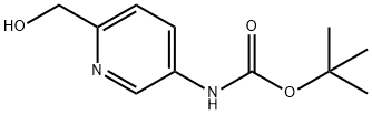 N-[6-(hydroxymethyl)-3-pyridinyl]-carbamic acid 1,1-dimethylethyl ester 구조식 이미지