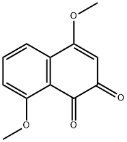 4,8-Dimethoxy-1,2-naphthalenedione Structure