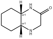 2(1H)-Quinoxalinone,octahydro-,(4aR,8aS)-rel-(9CI) 구조식 이미지