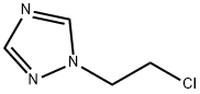1-(2-클로로에틸)-1H-1,2,4-트리아졸 구조식 이미지