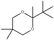 2-Butyl-4,4,6-trimethyl-1,3-dioxane 구조식 이미지