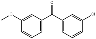 3-CHLORO-3'-METHOXYBENZOPHENONE Structure