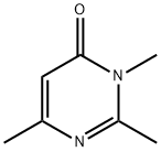 2,3,6-Trimethyl-4(3H)-pyrimidinone Structure