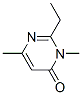 2-에틸-3,6-디메틸-4(3H)-피리미디논 구조식 이미지