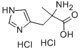 ALPHA-METHYL-DL-HISTIDINE DIHYDROCHLORIDE 구조식 이미지