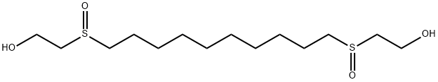 tiadenol disulfoxide 구조식 이미지