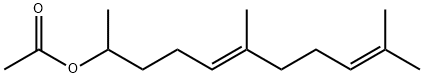(E)-6,10-디메틸운데카-5,9-디엔-2-일아세테이트 구조식 이미지