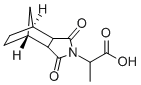 2-(3,5-DIOXO-4-AZA-TRICYCLO[5.2.1.0(2,6)]DEC-4-YL)-PROPIONIC ACID Structure