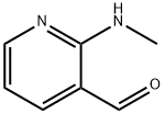 2-Methylaminopyridine-3-carbaldehyde 구조식 이미지