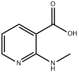 2-(Methylamino)pyridine-3-carboxylic acid 구조식 이미지