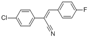E-ALPHA-(4-CHLOROPHENYL)-4-FLUOROCINNAM& Structure